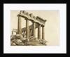 View of the East End of the Parthenon, Athens by Giovanni Battista Lusieri